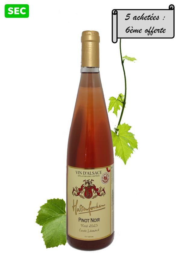 Pinot Noir Rosé 2025 - Cuvée Léonard