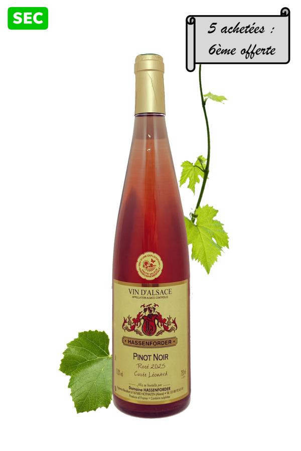 Pinot Noir Rosé 2025 - Cuvée Léonard